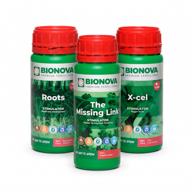 Bionova Seedling & Clone Starter Pack: Roots, The Missing Link and X-ceL