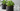 Vegan fertilizer guide: healthy green plants in fabric pots with a measuring jug of water on a neutral background