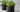 Vegan fertilizer guide: healthy green plants in fabric pots with a measuring jug of water on a neutral background